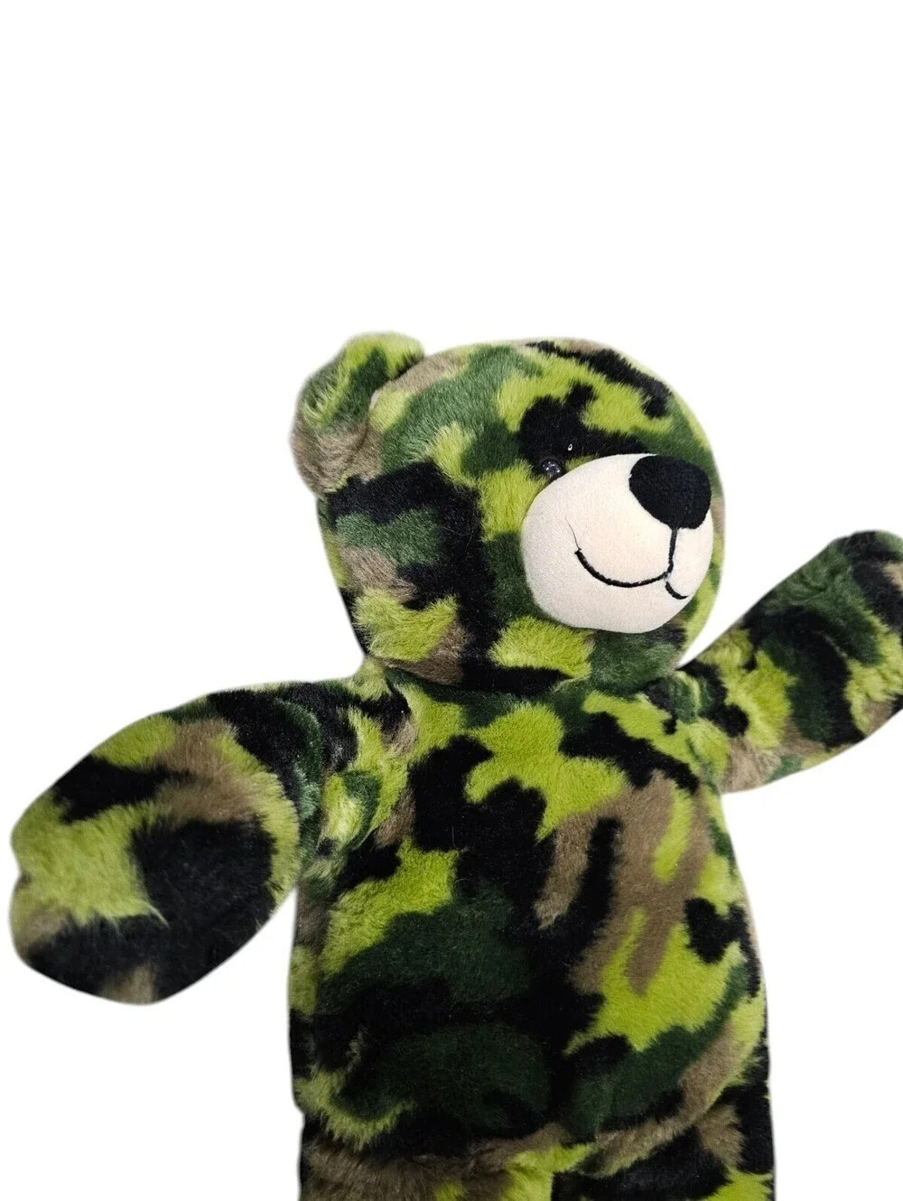 Build-A-Bear Workshop camouflage plush Classic Bear Green